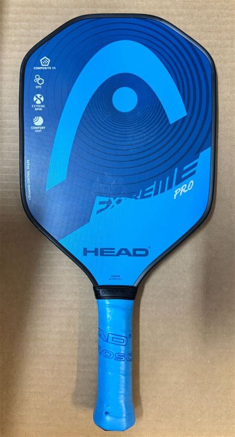 Head Extreme Pro Pickleball Paddle Blue Used 7444 724794137444 Ebay