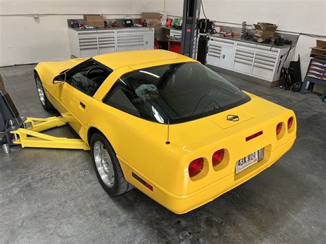 Stanced C4 Corvette