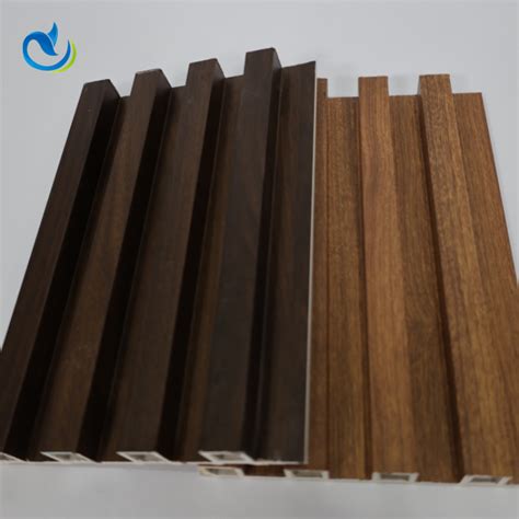 Arris Building Material Wooden Grain Wood Plastic Composite Wall