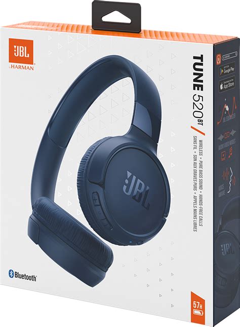 JBL Tune T520BT Bluetooth Headphones Blue At Mighty Ape NZ