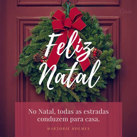 Mensagem De Feliz Natal Lindas Frases E Imagens Canva