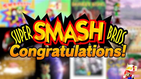 Smash Congratulations Screens Super Smash Bros Ultimate Mods