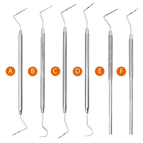 Sonda Odontol Gica De Acero Inoxidable Doble Gancho Con Escalador