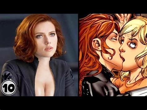 Marvel Black Widow Kiss