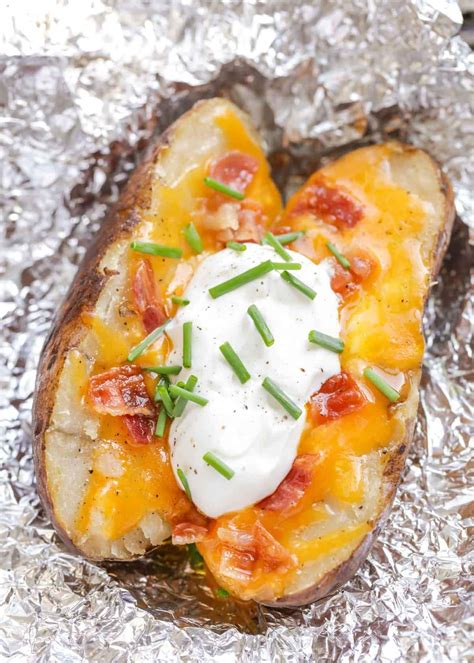 Crock Pot Baked Potatoes {5 Minute Prep } Lil Luna