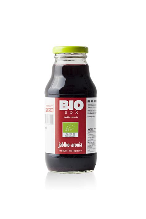 Bio Sok Owocowy Jab Ko Aronia Kamionna Gospodarstwo Ekologiczne