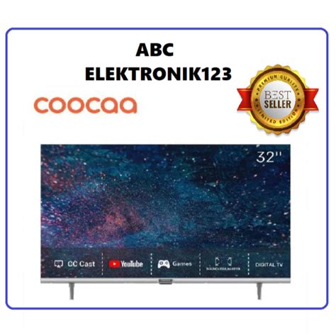 Jual LED COOCAA 32S3U Bezel Less Smart TV Digital 32 Inch 32 S3U NEW