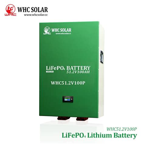 Powerwall 48V 51 2V 100AH LiFePO4 Lithium Battery WHC 51 2V 100P