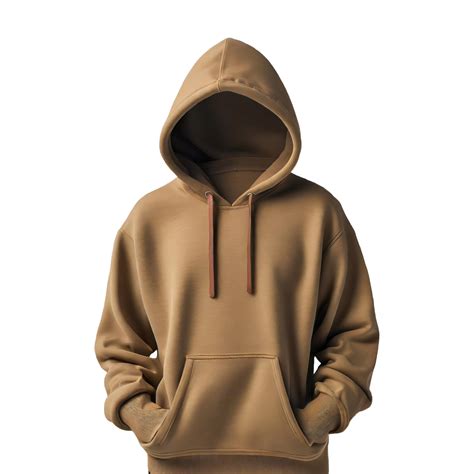 Realistic Hoodie Or Hoody For Man Men Sweatshirt With Long Sleeves And Drawstring Muff Or