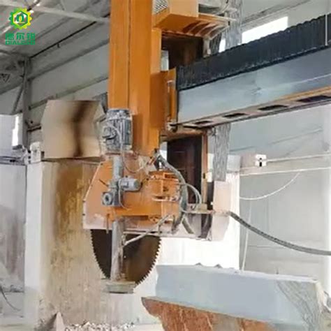 Dialead Stone Block Vertical Horizontal Double Direction Cutter Bridge