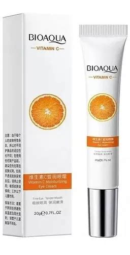 Crema Contorno Ojos Vitamina C Bioaqua Antiarrugas Ojeras Cuotas Sin