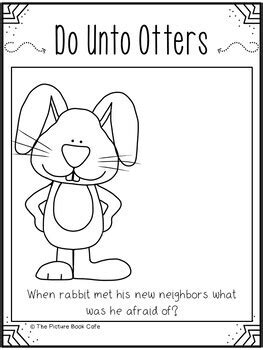 Do Unto Otters Activities by The Picture Book Cafe | TpT