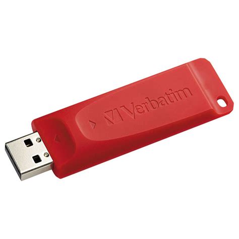 Verbatim 98525 Store N Go Red 128 GB USB Flash Drive