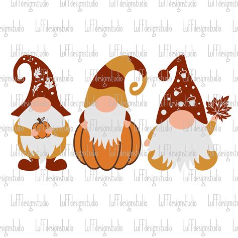 Fall Gnomes Svg Bundle Funny Fall Svg Pumpkin Svg Etsy