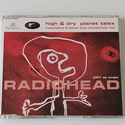 【傷や汚れあり】【輸入盤cdシングル】radioheadhigh Dryplanet Telexcdrs6405レディオヘッドハイ