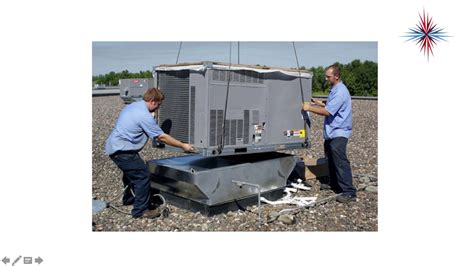 Advanced Air Conditioning Rooftop Installation Youtube