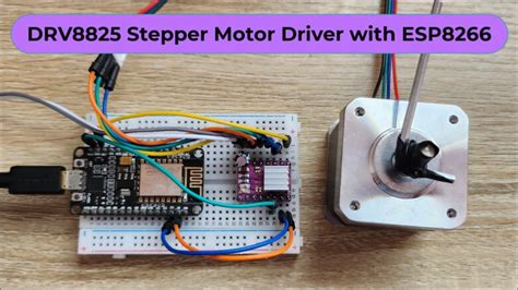 How To Control Stepper Motor With Drv8825 Driver Arduino