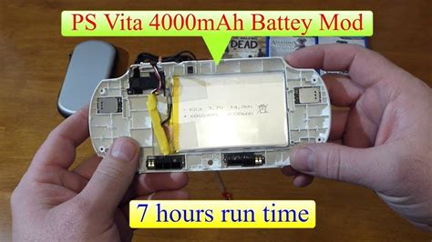 How To Modify Sony Playstation Ps Vita With High Capacity Mah