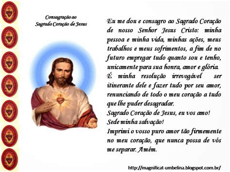 Magnificat Consagração Ao Sagrado Coração De Jesus