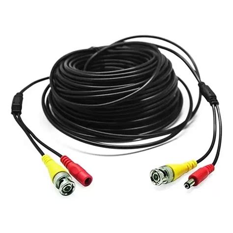 Ripley Cable Para Camaras Seguridad Cctv Video Y Poder Bnc Mts