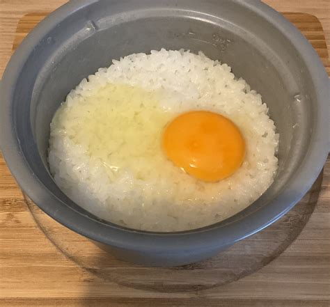 塩オリーブオイル卵かけご飯 ビルドンブング