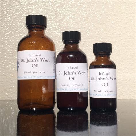 St Johns Wort Infused Oil Living Earth Herbs Organic Bulk Herbs