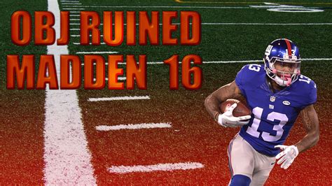 If It Wasnt For Obj All Cali Team Madden 16 Ultimate Team Youtube