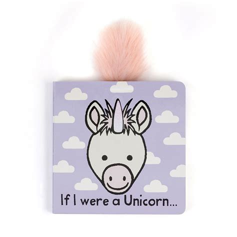 If I Were A Unicorn Board Book Official Jellycat