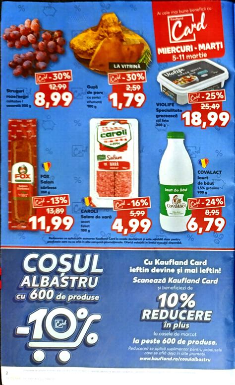 Oferte Kaufland Card 5 Martie 11 Martie 2025 Catalog AZ