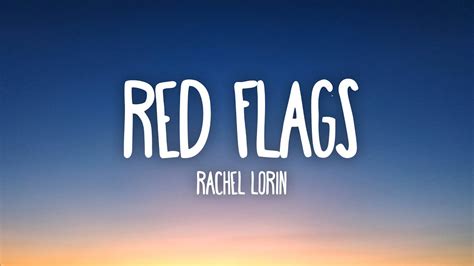 Rachel Lorin Red Flags Lyrics Clouds Release Youtube