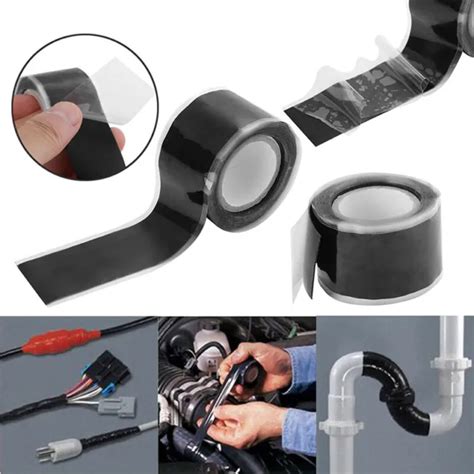 Super Strong Waterproof Stop Leak Seal Repair Tape Self Fiber Fix