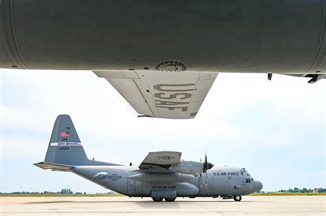 Dvids Images Air National Guard C 130 Hercules Aircraft Deliver Cargo In Preparation For