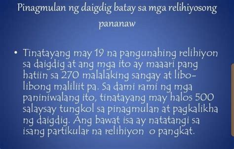 Paghambingin Ang Teoryang Mito At Panrelihiyon Brainly Ph