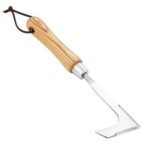 Steel Grass Sickle Clearing Sickle Manganese Steel Blade Hardwood Handle Hand Held Sickle Tool