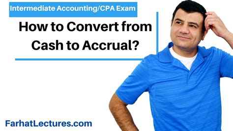 Cash To Accrual Basics FAR CPA Boot Camp Part 5 Of 5