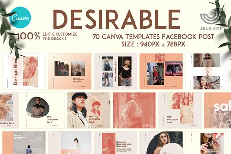 Canva Instagram Template Set - Desirable | Behance