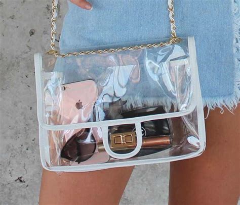 Los Bolsos Transparentes M S Chic Del Momento