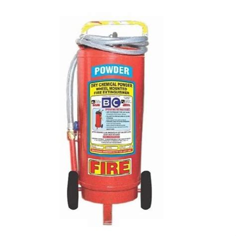 Stop Fire Kg Abc Powder Based Trolley Mounted Fire Extinguisher At Rs