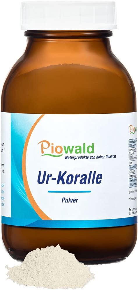 Piowald Ur Koralle G Amazon De Drogerie K Rperpflege