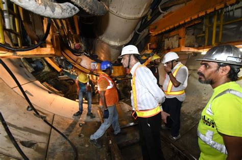 Patna Metro Update: Shri Daljeet Singh, Director (Works), DMRC inspects ...