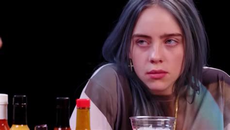 Billie Eilish Takes On Hot Ones X