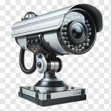 Cctv City Street Security Camera Isolated On White Background Cctv