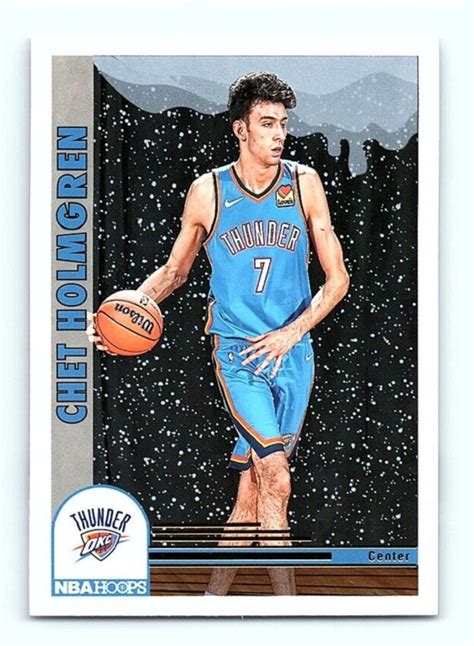 Panini Hoops Winter Chet Holmgren Rookie Rc Ebay