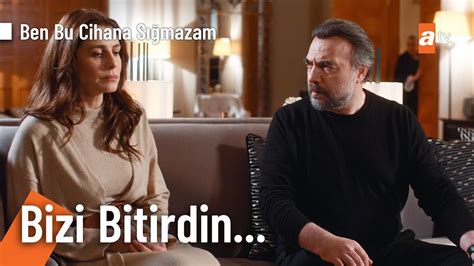 Leyla ve Cezayir ayrılıyor Ben Bu Cihana Sığmazam 27 Bölüm YouTube