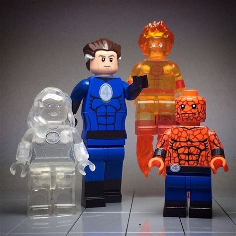 Jared K Burks — The Fantastic Four Custom Lego Figures By Jared K