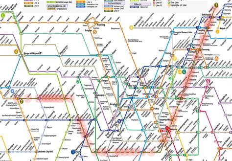 Seoul Subway Map Line 7 - Crissy Christine