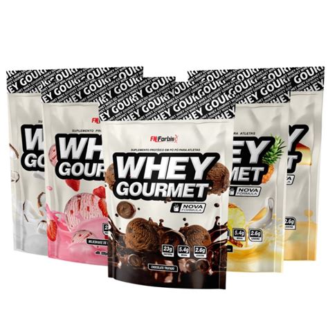 Whey Protein Gourmet FN FORBIS 907g REFIL Shopee Brasil