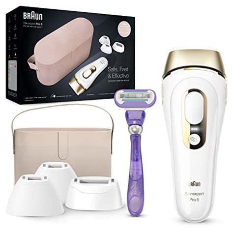 Braun Silk Expert Pro 5 Epilatore Luce Pulsata Rasoio E Custodia Da