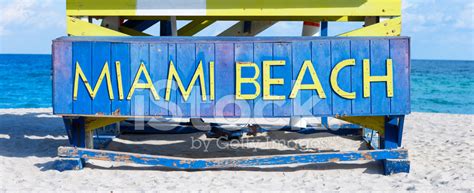 Famous Sign On The Beach In Miami Stock Photo | Royalty-Free | FreeImages