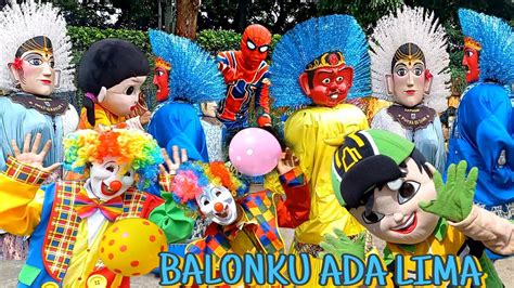 Lagu Balonku Ada Lima Populer Ondel Ondel Betawi Badut Ulang Tahun